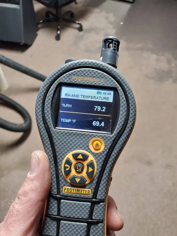 Moisture meter humidity assessment for Mold Remediation & Removal in Highland